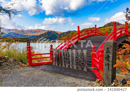 青森縣大須岳的秋景 青森縣大須岳的秋景 142890427