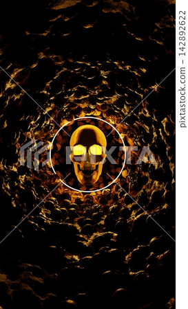 Underground Skull Cave Underground Skull Cave 142892622