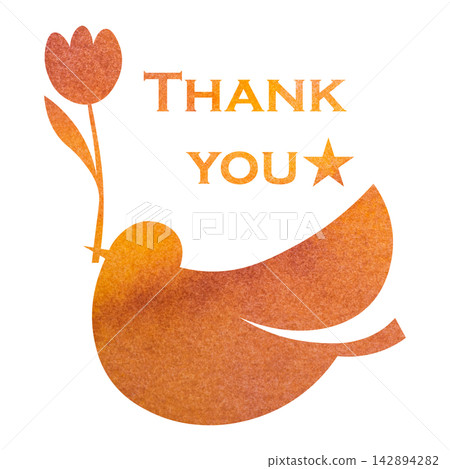 Beautiful watercolor pattern of thank you icon image illustration Beautiful watercolor pattern of thank you icon image illustration 142894282