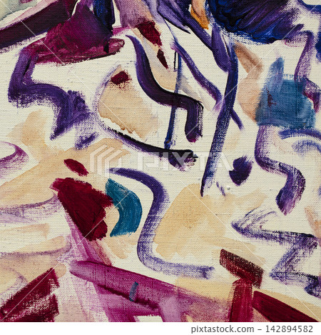 Colored abstract painting texture Colored abstract painting texture 142894582
