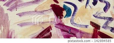 Colored abstract painting texture Colored abstract painting texture 142894585