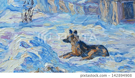 Oil painting, handmade 142894908