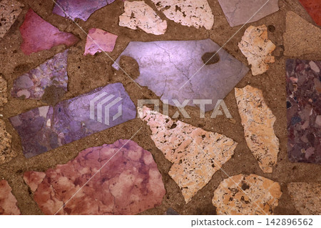 Decorative Mosaic Tiles in Earthy Tones for Interior Design and Architecture Decorative Mosaic Tiles in Earthy Tones for Interior Design and Architecture 142896562