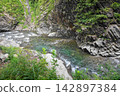 Scenery of Kiyotsu Gorge 142897384