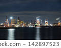 [Nagoya] Factory night view from Kinjo Wharf 142897523