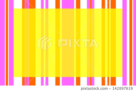 Striped frame in pink, orange, and white. Striped frame in pink, orange, and white. 142897619