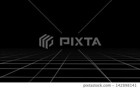 Background pixel video for game grid retro and space line black. Vr abstract graphic for 3d 80s art and digital geometric banner. Background design future for game portal tunnel and grid. Background pixel video for game grid retro and space line black. Vr abstract graphic for 3d 80s art and digital geometric banner. Background design future for game portal tunnel and grid. 142898141