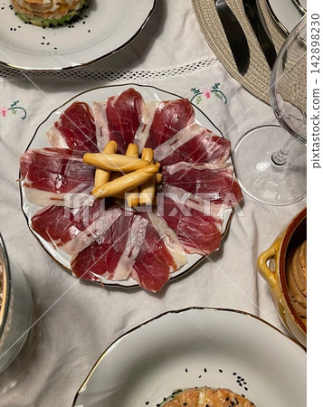 Spanish Ham and Traditional Cured Meat 142898230