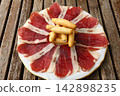 Spanish Ham and Traditional Cured Meat Spanish Ham and Traditional Cured Meat 142898235