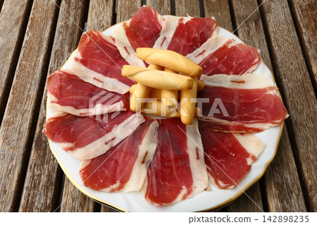 Spanish Ham and Traditional Cured Meat 142898235