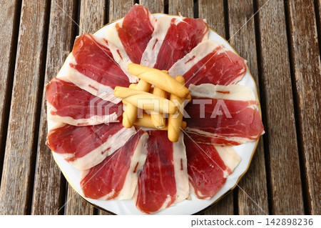 Spanish Ham and Traditional Cured Meat 142898236