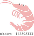 Vector illustration of Antarctic krill Vector illustration of Antarctic krill 142898333