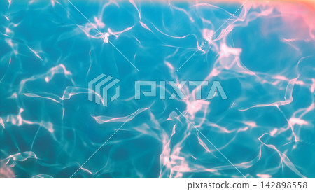 Turquoise abstract background with pink glowing smoke lines, soft energy flow, and delicate neural-style connections. Turquoise abstract background with pink glowing smoke lines, soft energy flow, and delicate neural-style connections. 142898558