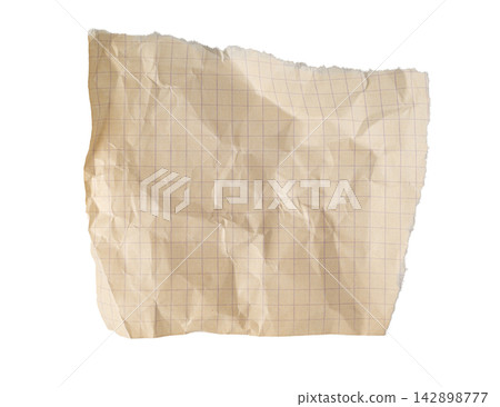 Checkered paper notebook background Checkered paper notebook background 142898777