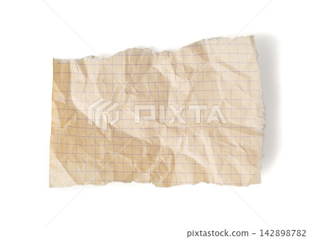 Checkered paper notebook background Checkered paper notebook background 142898782