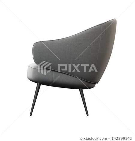 armchair isolate on a transparent background, comfortable furniture for home interior, 3D illustration, cg render armchair isolate on a transparent background, comfortable furniture for home interior, 3D illustration, cg render 142899142