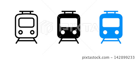 Train icon Railway Commuting to work/school Access Train icon Railway Commuting to work/school Access 142899233