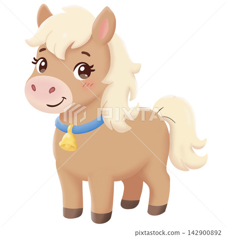 Cute little horse Cute little horse 142900892