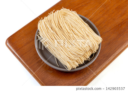 bundles of Dried Fine Scallop Flavored Wheat Noodles bundles of Dried Fine Scallop Flavored Wheat Noodles 142903537