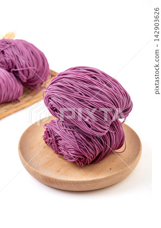 dried Purple Sweet Potato Cantonese Jook Sing Noodle Nests dried Purple Sweet Potato Cantonese Jook Sing Noodle Nests 142903626