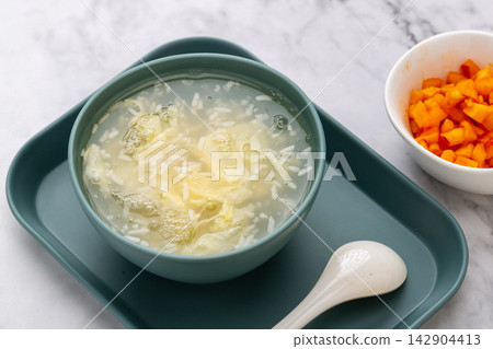 chinese Fermented Rice Egg Soup Traditional Dessert chinese Fermented Rice Egg Soup Traditional Dessert 142904413