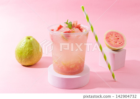 guava and Indian Gooseberry Sparkling Fruit Beverage Drink guava and Indian Gooseberry Sparkling Fruit Beverage Drink 142904732