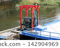 Waterwheel, Indian waterwheel, Chitose River, Chitose, salmon, river, tourist spot, park, facility, river 142904969