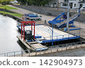 Waterwheel, Indian waterwheel, Chitose River, Chitose, salmon, river, tourist spot, park, facility, river 142904973