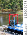 Waterwheel, Indian waterwheel, Chitose River, Chitose, salmon, river, tourist spot, park, facility, river 142904978