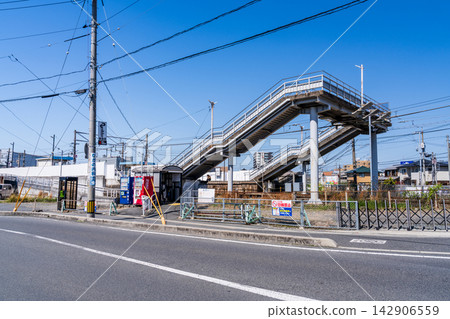 JR瀨戶大橋線備前西一站的春日景色,位於岡山縣岡山市南區1號 JR瀨戶大橋線備前西一站的春日景色,位於岡山縣岡山市南區1號 142906559
