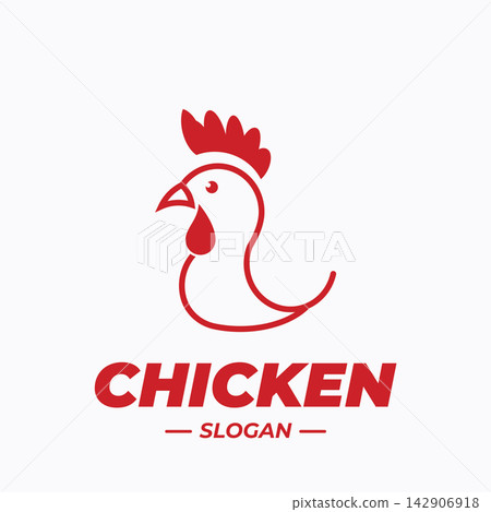 A minimalist chicken design 142906918