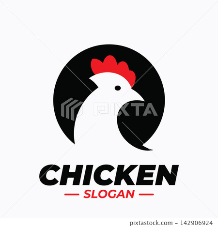 A minimalist chicken design A minimalist chicken design 142906924