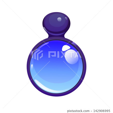 Cartoon number eight as magnifying glass. Digit 8 education font, school supply typeface. Stationery ABC alphabet type numeral character for kids mathematics learning, fun games and counting Cartoon number eight as magnifying glass. Digit 8 education font, school supply typeface. Stationery ABC alphabet type numeral character for kids mathematics learning, fun games and counting 142906995