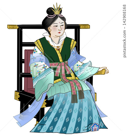 Empress of Emperor Tenji, Princess Yamatohime Empress of Emperor Tenji, Princess Yamatohime 142908168