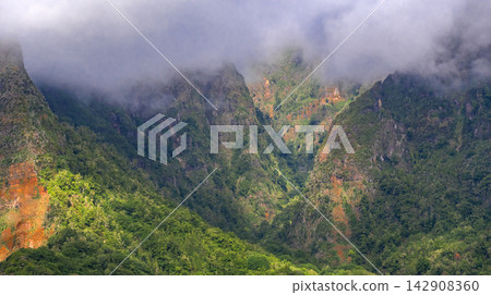 Vereda dos Balcoes PR11 Mountain Footpath, Madeira, Portugal Vereda dos Balcoes PR11 Mountain Footpath, Madeira, Portugal 142908360