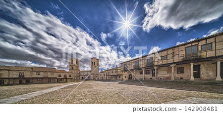 Traditional Architecture, Arevalo, Spain Traditional Architecture, Arevalo, Spain 142908481