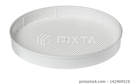 White round plastic mesh dehydrator tray White round plastic mesh dehydrator tray 142909528