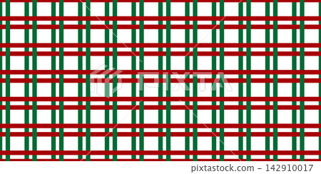 Pink cane bow with seamless stripes gingham and stripe christmas candy. Pattern frame wrap with background watercolor striped and bg sugar border. Love checkered ribbon with green holiday vector. 142910017