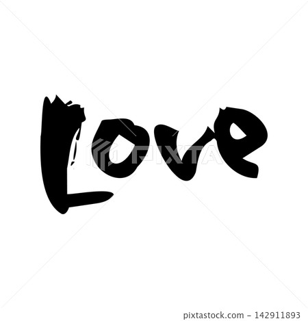 Love | Love, Kindness, Abstract Line Art, Black Line Illustration Love | Love, Kindness, Abstract Line Art, Black Line Illustration 142911893