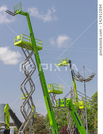 Forklift Telehandler Aerial Platforms Forklift Telehandler Aerial Platforms 142912894