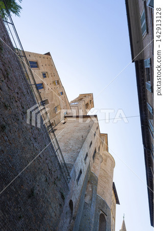 Cathedral of Santa Maria Assunta, located inUrbino, Italy 142913128