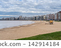 Montevideo Playa Pocitos Bajada Buxareo Coastal Skyline Water 142914184