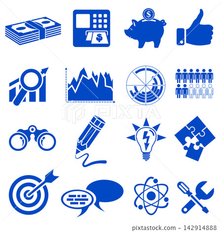 Business Icon Set Business Icon Set 142914888