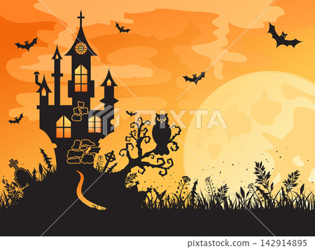 Halloween background Halloween background 142914895