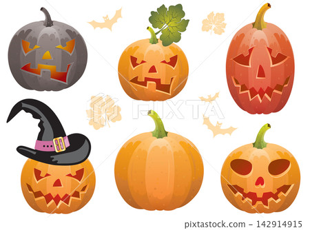 Collect Pumpkin for Halloween Collect Pumpkin for Halloween 142914915