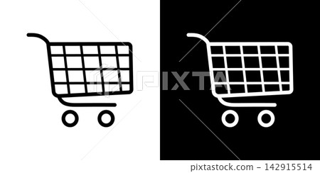 Shopping Cart Line Icon Set. E-Commerce, Online Shopping, And Retail Marketplace Outline Symbol Collection. Consumer Purchasing And Digital Commerce. Editable Stroke. Isolated Vector Illustration Shopping Cart Line Icon Set. E-Commerce, Online Shopping, And Retail Marketplace Outline Symbol Collection. Consumer Purchasing And Digital Commerce. Editable Stroke. Isolated Vector Illustration 142915514