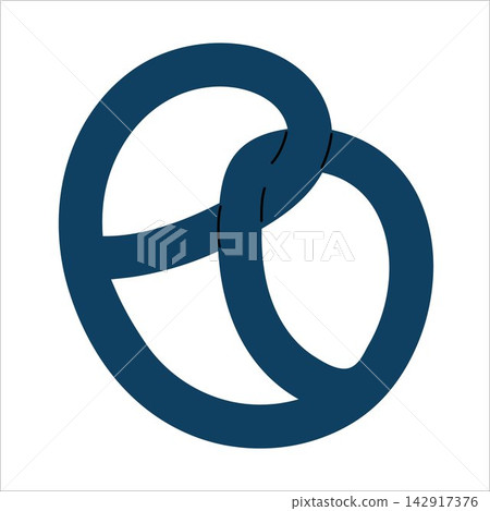 pretzel vector illustration pretzel vector illustration 142917376