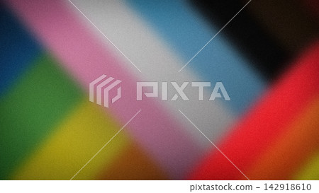Abstract grainy gradient background in 4K with vibrant pink blue and red textures 142918610
