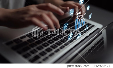 Digital Cost Reduction Strategy for Business Optimization Muxer 142920477