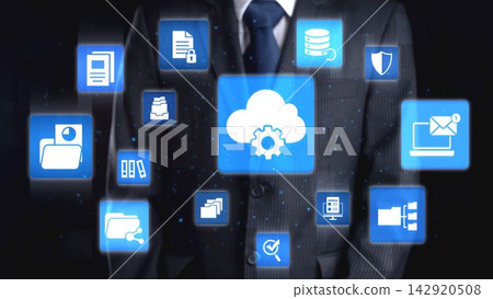 Managing online documents cloud storage and digital file security icons Gist Managing online documents cloud storage and digital file security icons Gist 142920508